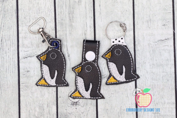 Adelie Penguin Keyfob Embroidery Review