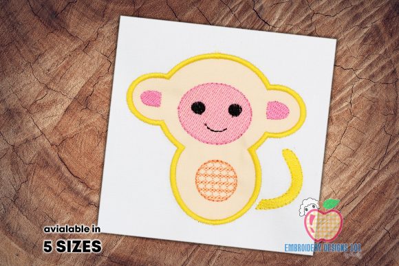 Baby Monkey Applique: A Designer's Review for Handmade Gifts