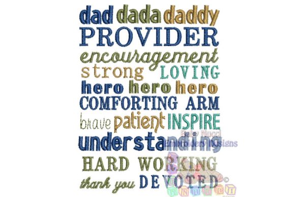 Father’s Day That’s Dad Embroidery Review