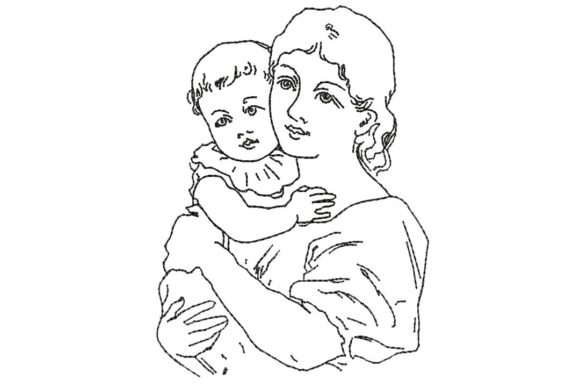 Happy Mothers Day Vintage Embroidery Review