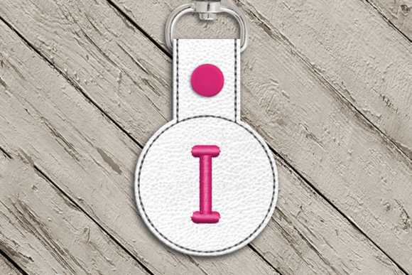 Letter I ITH Key Fob Applique Review for Etsy Sellers