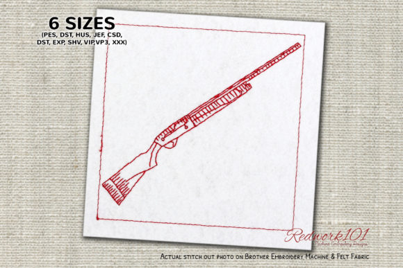 Shotgun Bluework Embroidery Review