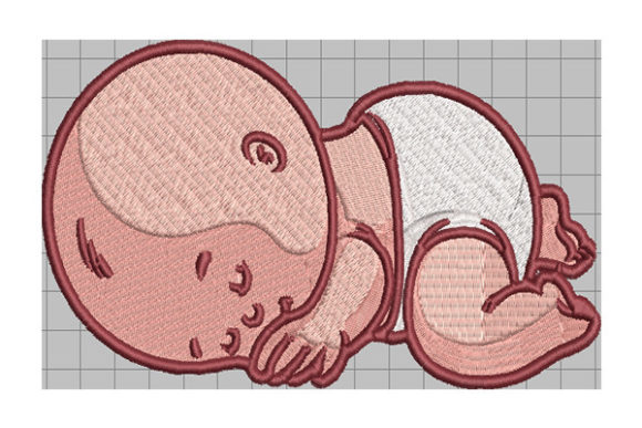Sleeping Baby Embroidery Review