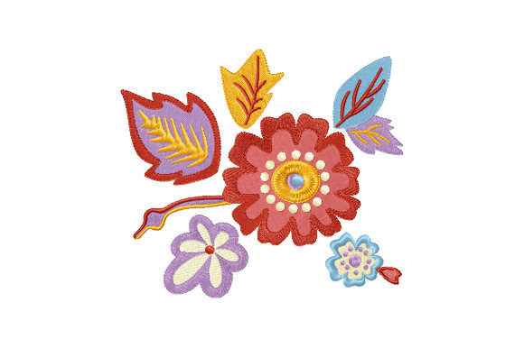 Spring Floral Decor Review for Embroidery Projects