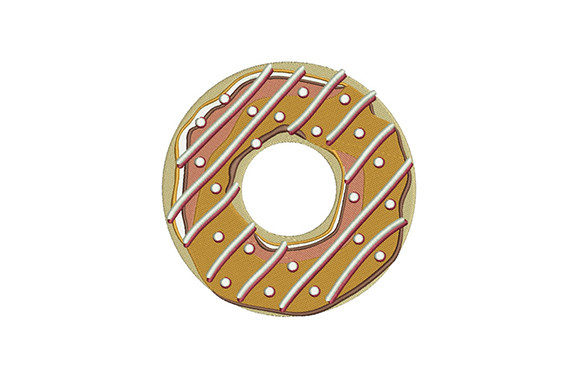 Vanilla Dessert Donut Embroidery Review